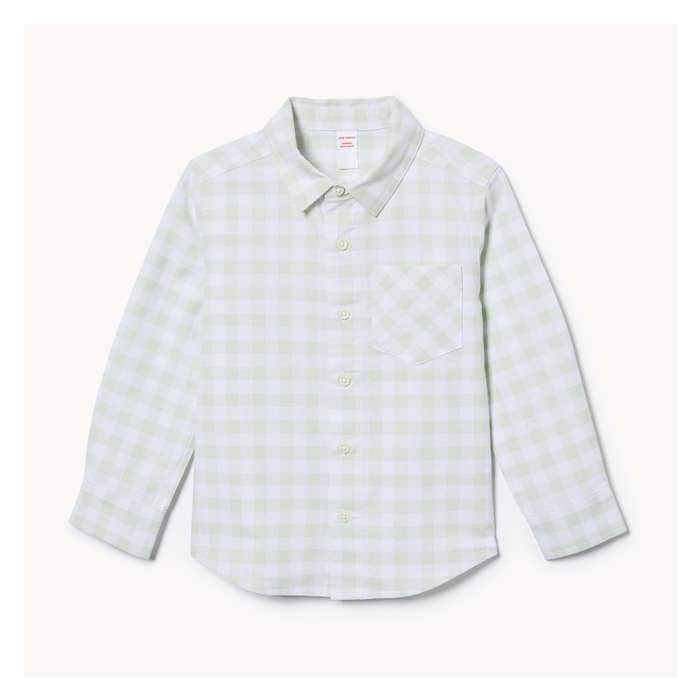 Toddler Boys' Gingham Shirt